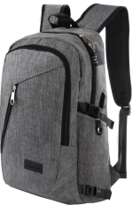 water resistant, backpack, USB charging, book bag